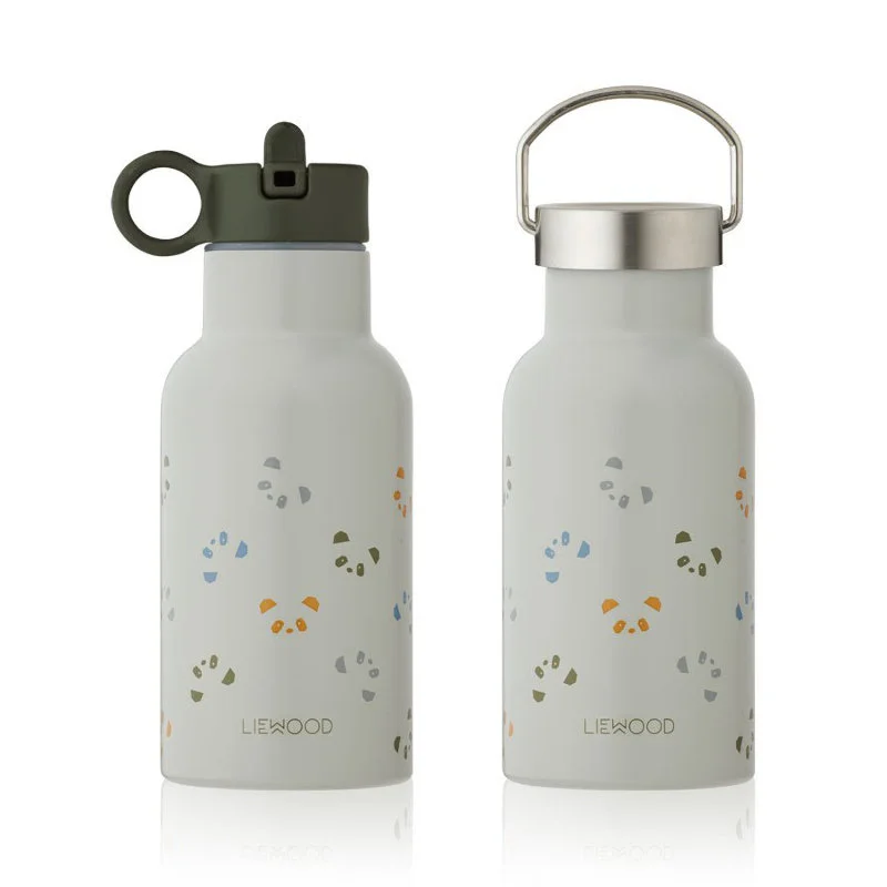Liewood vandflaske med thermo, panda dove blue
