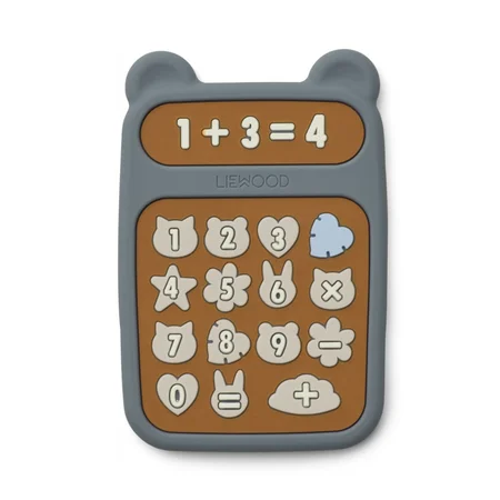 Liewood silicone lommeregner, blue wave