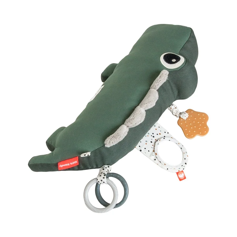 Done by Deer aktivitetslegetøj, Croco - grøn