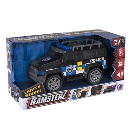 Teamsterz Police Swat 4x4 med lys og lyd