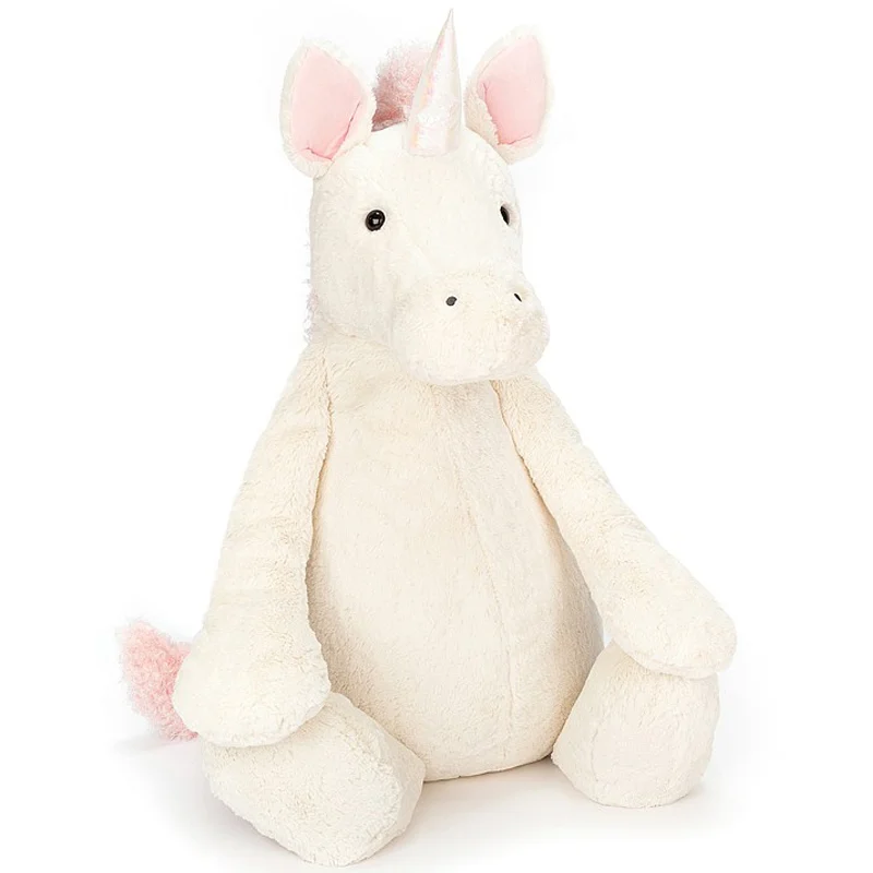 Jellycat bamse, Bashful enhjørning - 108 cm
