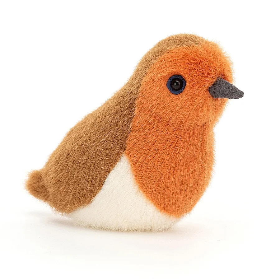 Jellycat Garden Birdling Rødkælk, 10 cm
