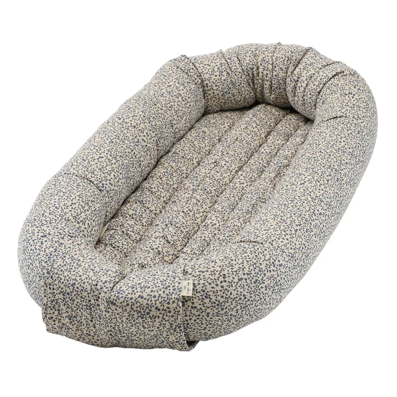 Konges Sløjd babynest, Deux - Blue Blossom Mist