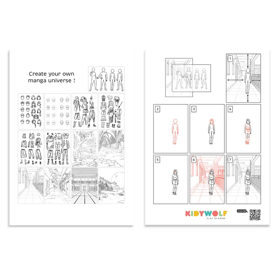 Kidydraw Pro Tablet Manga