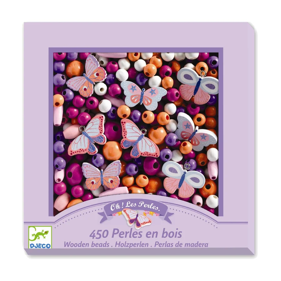 Djeco Træperler, Sommerfugle