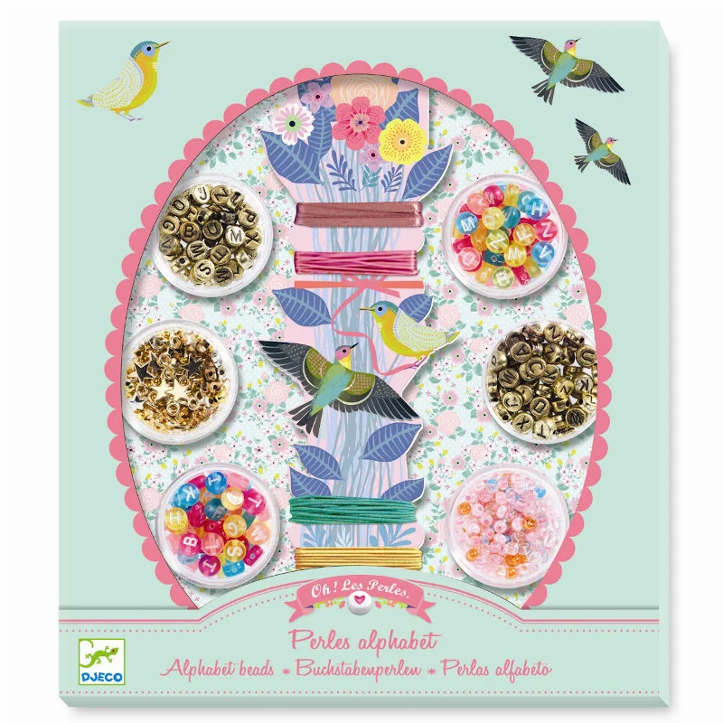 Djeco Kreative Perler, Alfabet Perler