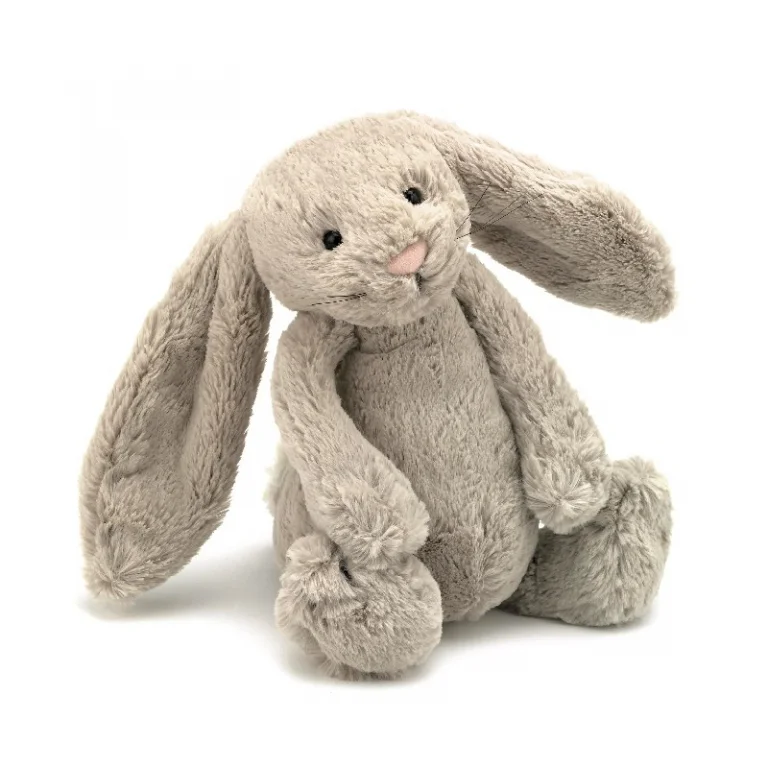 Jellycat bamse, Bashful kanin beige - 31 cm