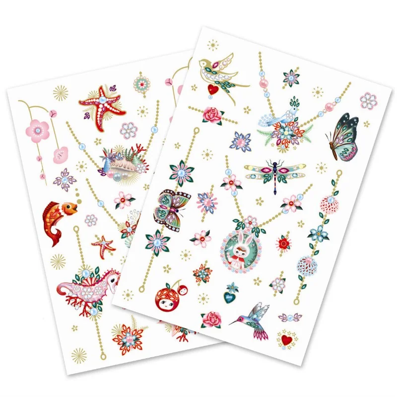 Djeco Tattoos, Fionas Schmuck