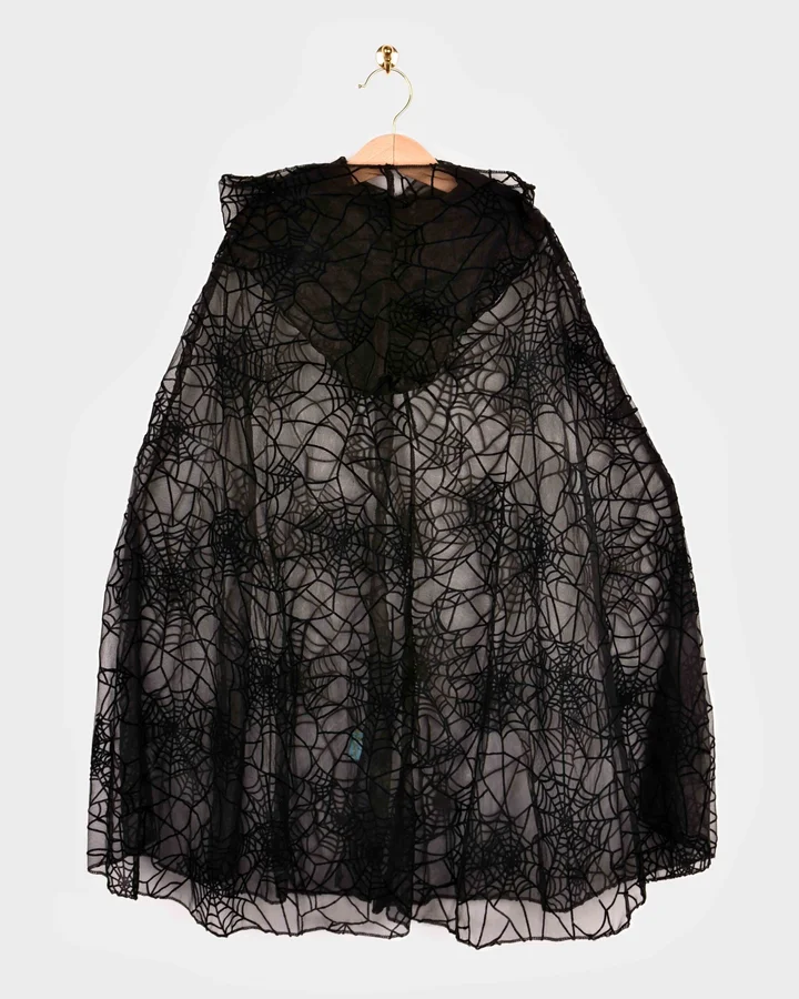 Kappe med edderkoppespind