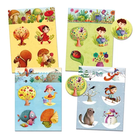 Djeco Bilderlotterie, Die 4 Jahreszeiten