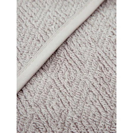 FILIBABBA stort badehåndklæde med hætte, Aztec varm grå