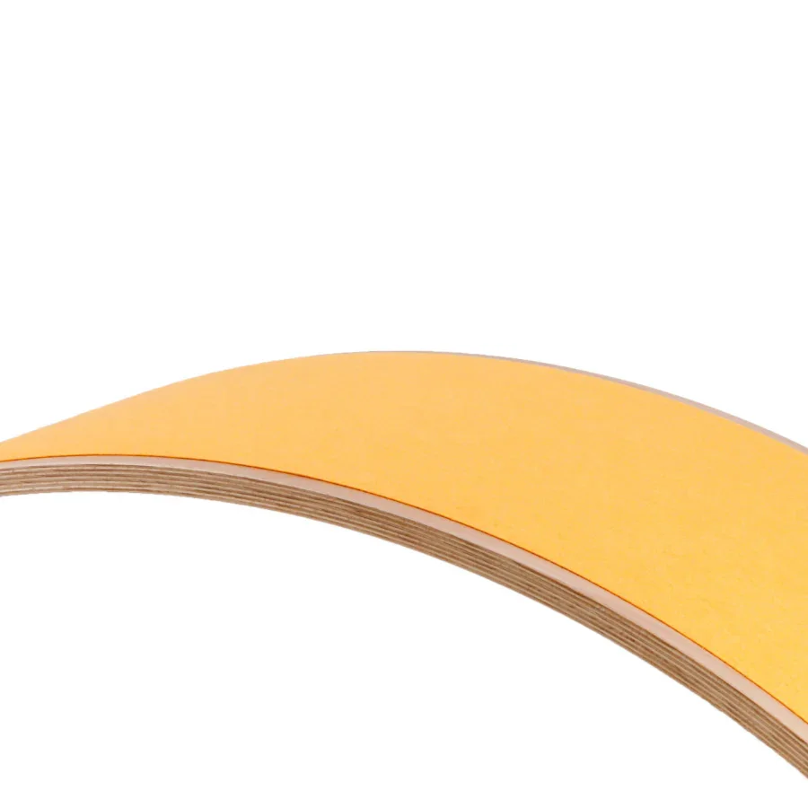 CurveLab balancebræt med filt, Little Arc - lys orange