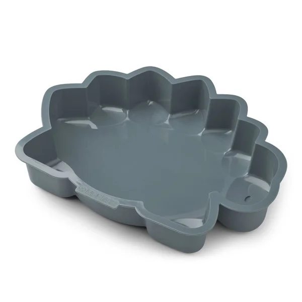 Liewood bageform, dino whale blue