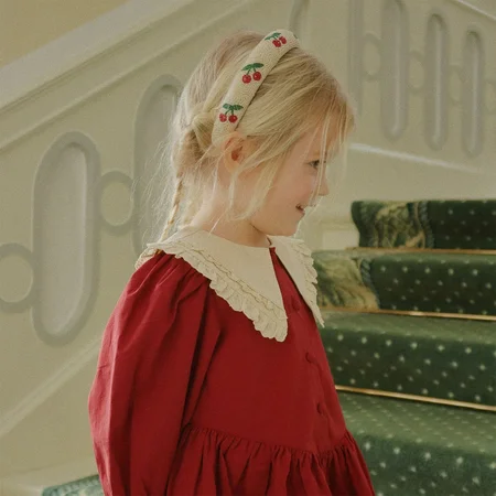 Konges Sløjd Perlen-Haarreifen, Cherry