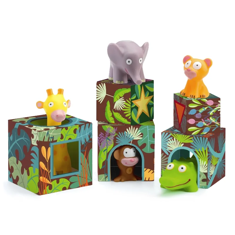 Djeco stabelklodser, Topanijungle