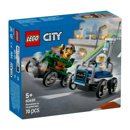 LEGO® City, Racerbilpakke - Fly mod hospitalsseng
