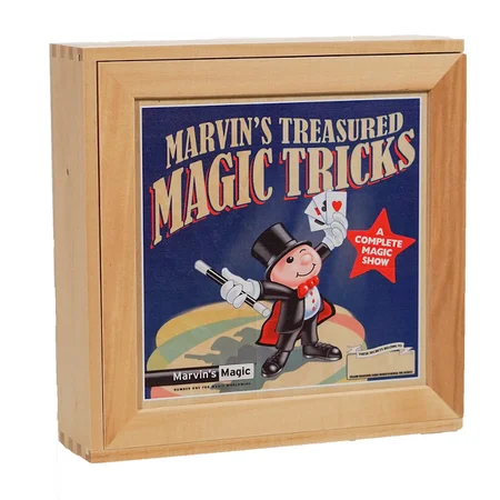 Marvins Magic tryllesæt i træ-æske