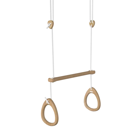 Lillagunga Acrobat Eiche, Weiße Seile, 3.8-4.8 m