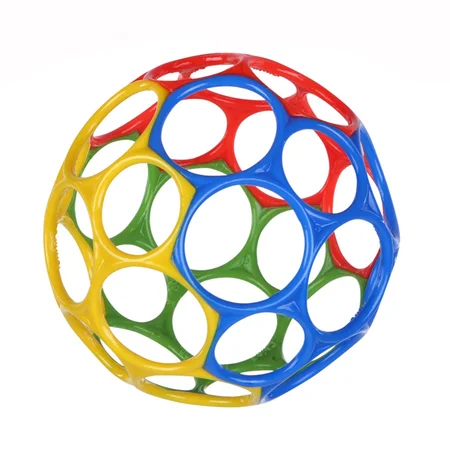 Oball Classic 10 cm, rot/blau/grün/gelb