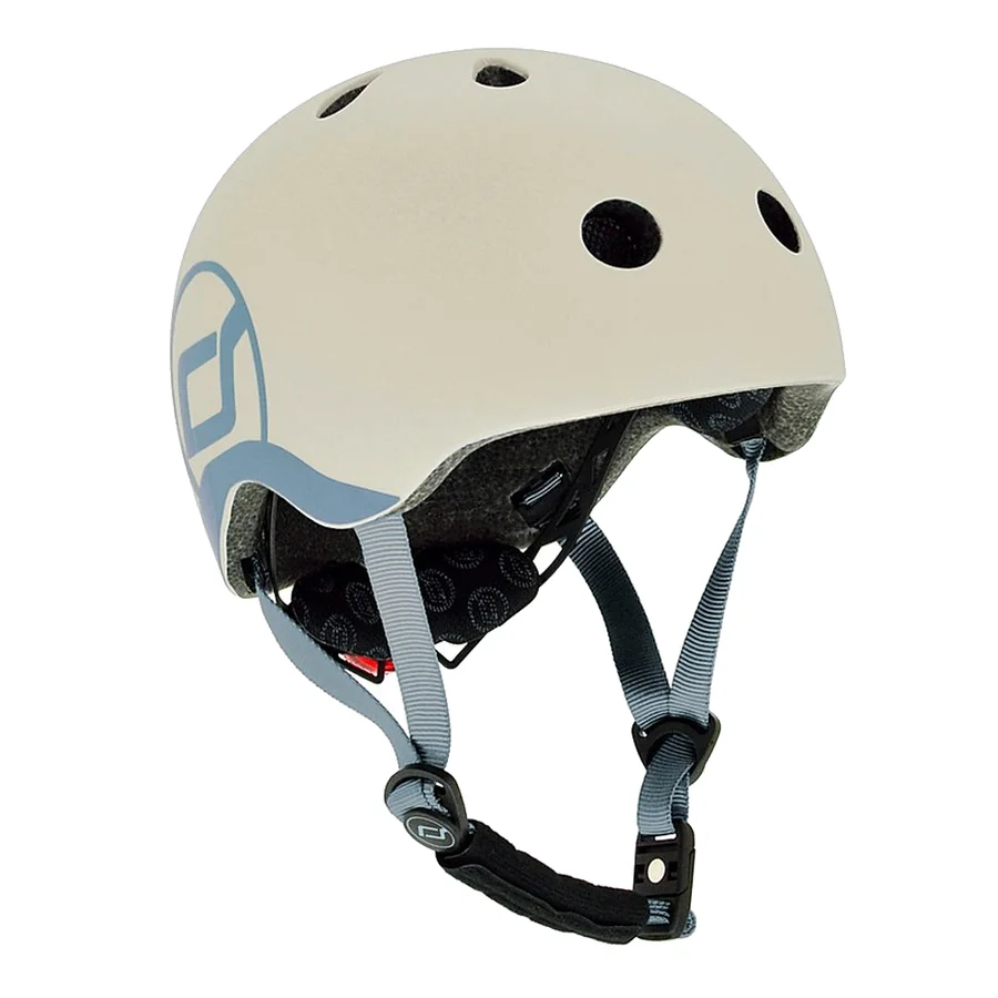 Scoot and Ride LED-Fahrradhelm, XXS-S - Ash