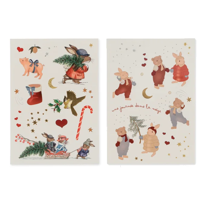 Konges Sløjd Weihnachts-Tattoos