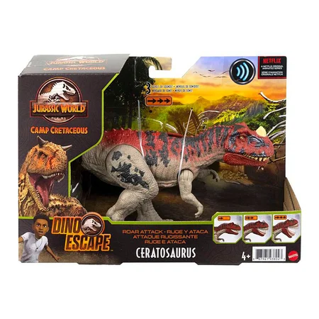 Jurassic World roar attack, Ceratosaurus
