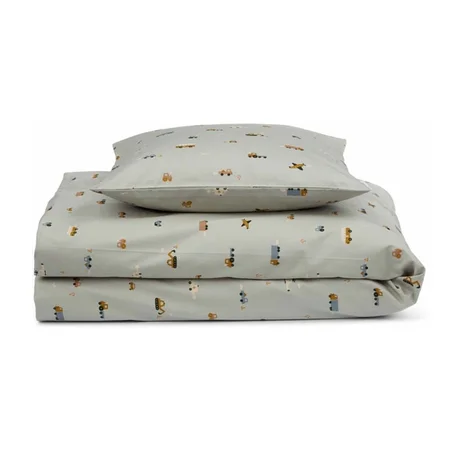 Liewood junior sengetøj, Vehicles/dove blue