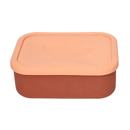 OYOY Yummy madkasse large, powder/sienna