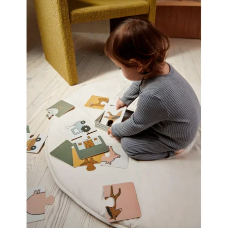 Liewood begynder puslespil, bondehård - 16 brikker