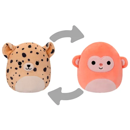 Squishmallows Flip A Mallow, Lexie & Elton, 13 cm