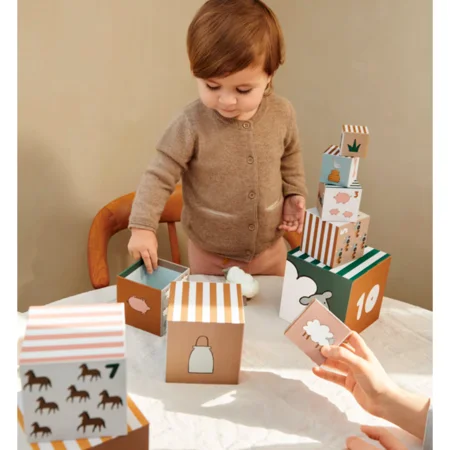 Liewood stabelklodser, bondegård