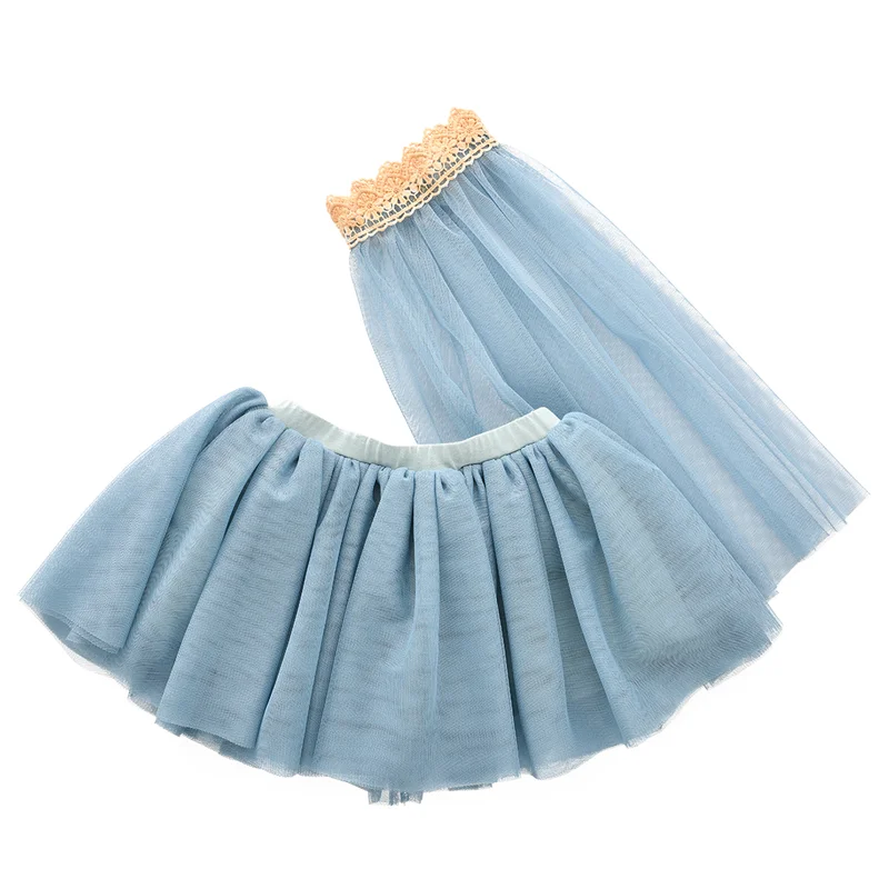 by Astrup udklædning, tylskørt og slør - petroleum