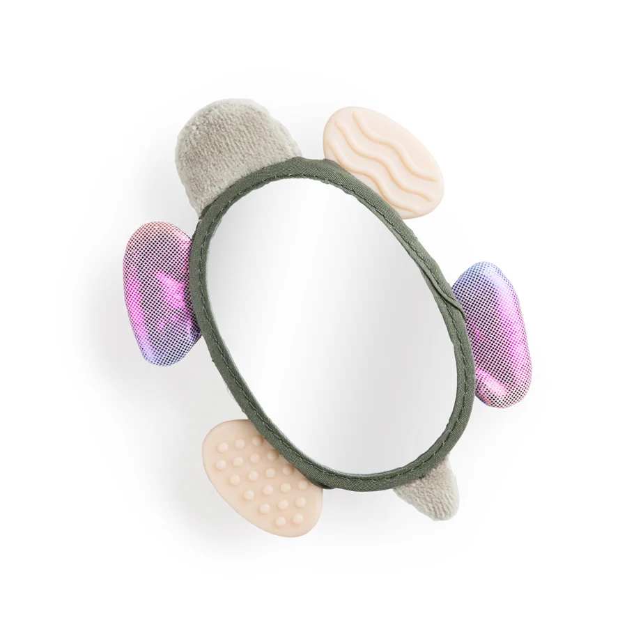 Sebra Activity-Rassel mit Spiegel, Turbo die Schildkröte