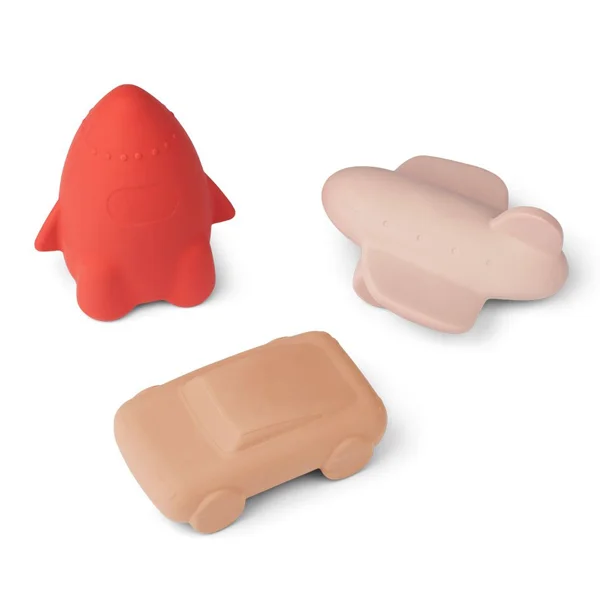 Liewood 3 køretøjer, rose mix