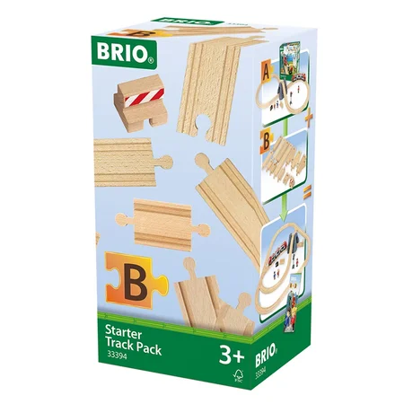 BRIO skinnesæt, startpakke B 13 dele