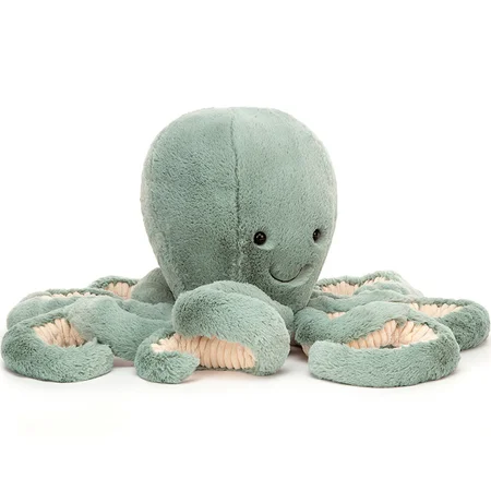 Jellycat Ocean Odyssey Blæksprutte, 75 cm