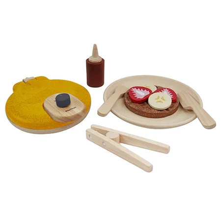 Plantoys legemad i træ, vaffelsæt