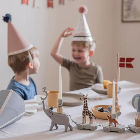 Sebra Geburtstagszug aus Holz, World of Sebra