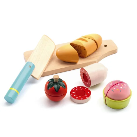 Djeco legemad i træ, mad til at skære