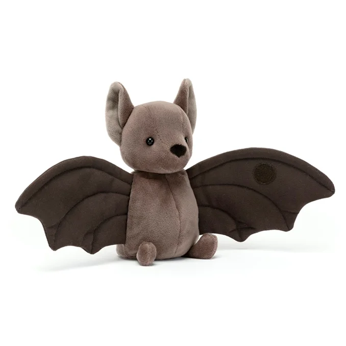 Jellycat Halloween, Wrapabat, brun