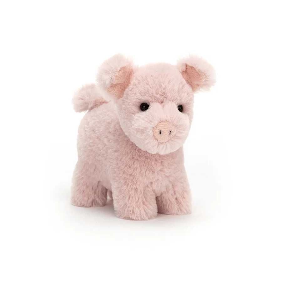 Jellycat Diddle Gris, 10 cm