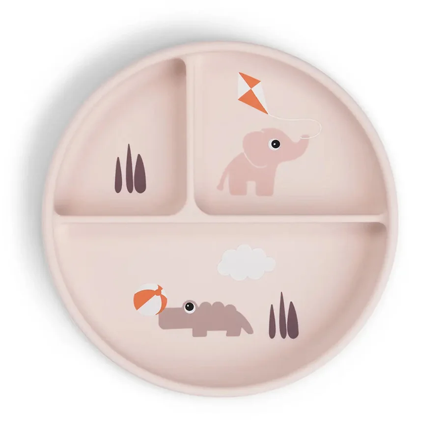 Done by Deer Stick & Stay, Raumeingeteilter Teller - playground powder