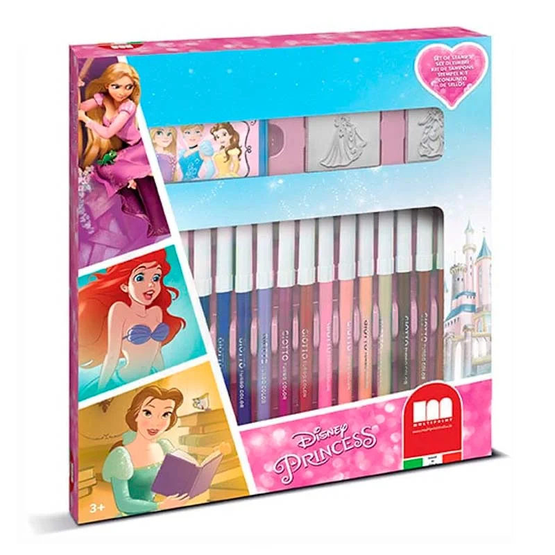 Disney Prinsesser sæt m.tusser