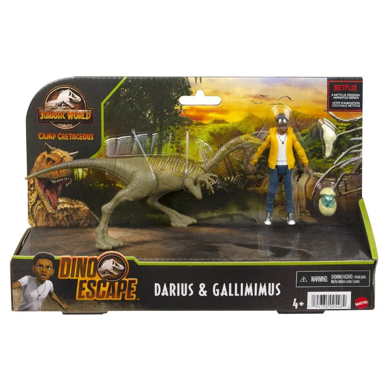 Jurassic World Gallimimus og Darius