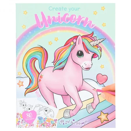 Ylvi og Minimoomis Unicorn Malebog