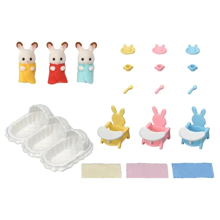 Sylvanian Families, Kanin Trillinger og startudstyr