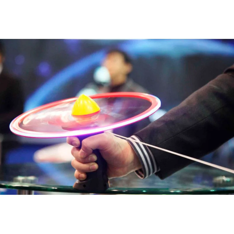 UFO Flying Spinner med lys