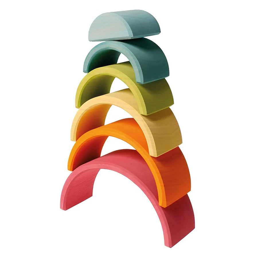 Grimms regnbue, medium pastel - 6 buer