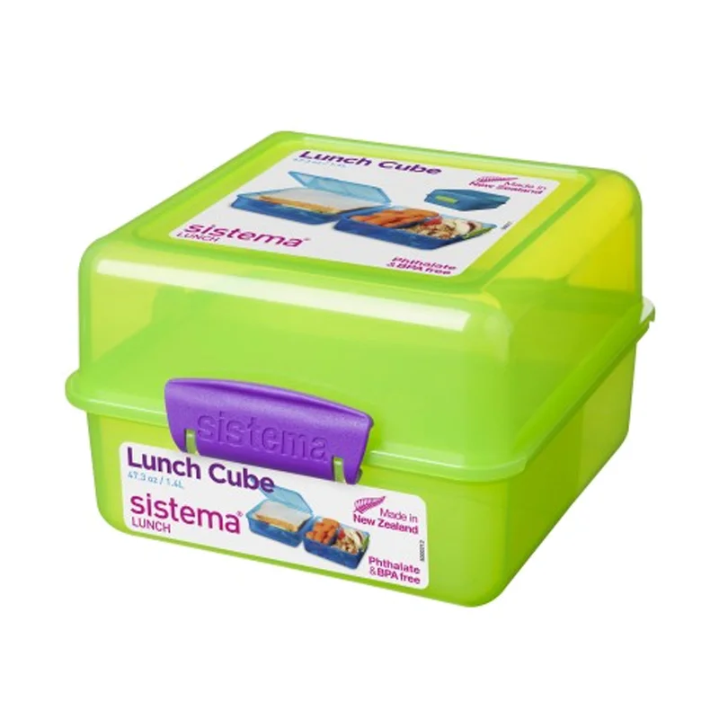 Sistema madkasse med rum, grøn