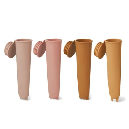 Liewood silicone isforme, 4 stk - rose multi mix